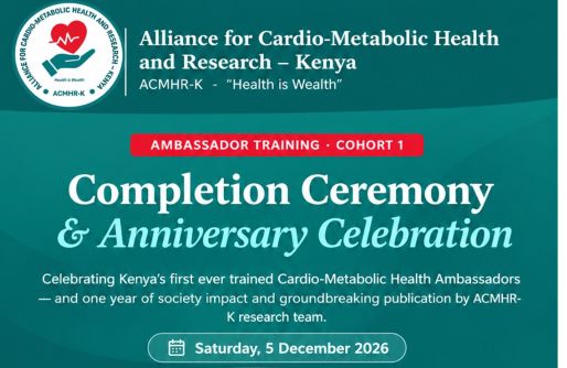 ACMHR-K Cohort 1 Completion Ceremony & Annual General Meeting – December 5, 2026