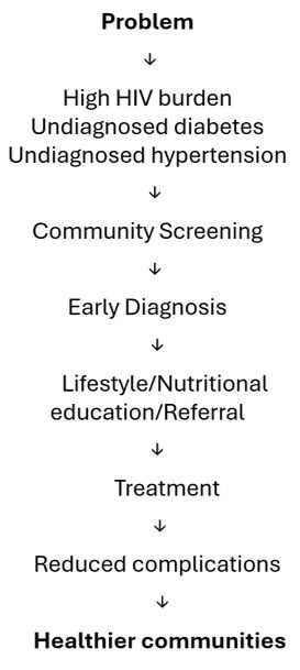 Community-Based Screening and Referral Program for Diabetes, Hypertension, and Obesity Among People Living with HIV in Homa Bay County, Kenya